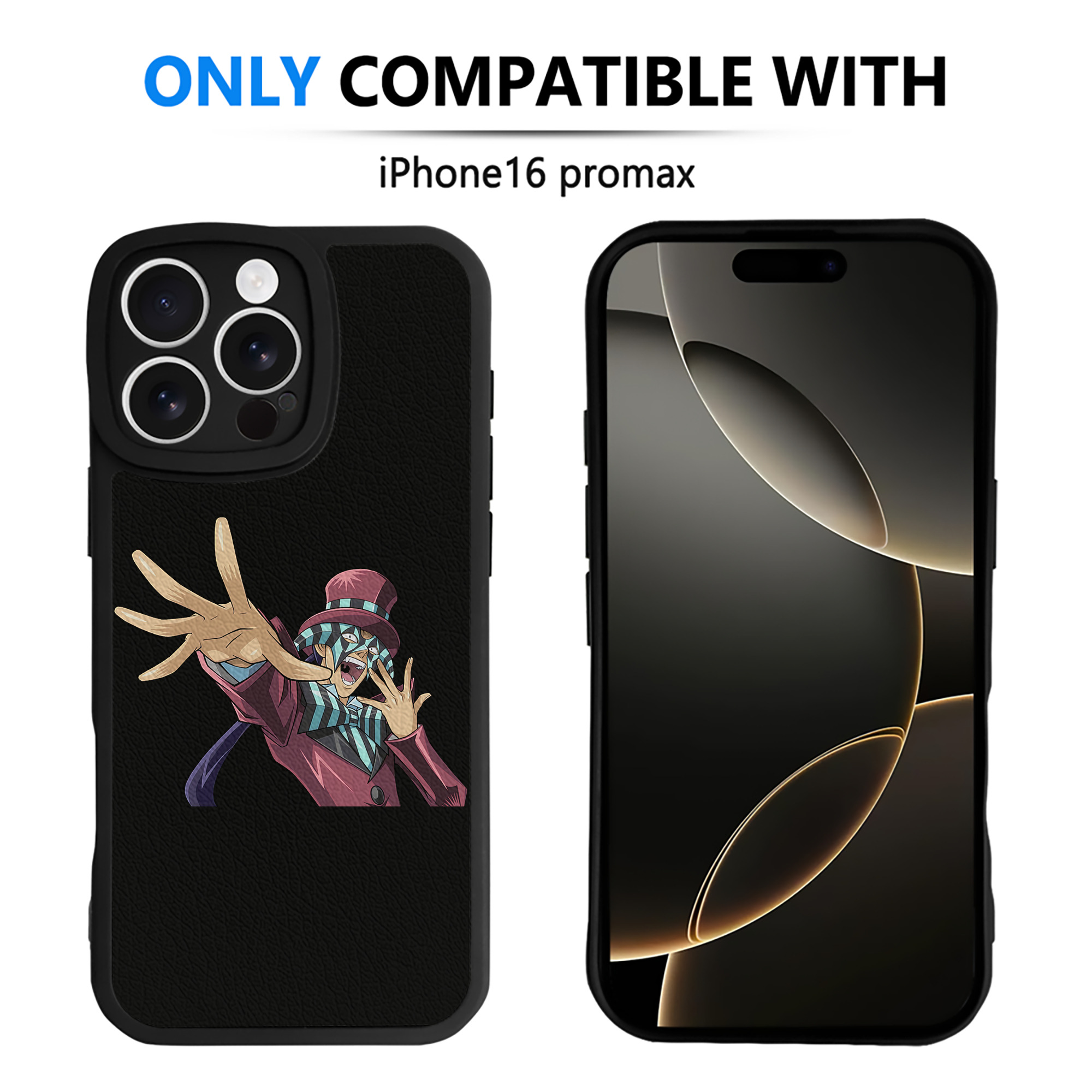 遊☆戯☆王 Yu-Gi-Oh! 【iPhone 16シリーズ対応】シリコンスマホケース（レザー調） 材質：シリコン